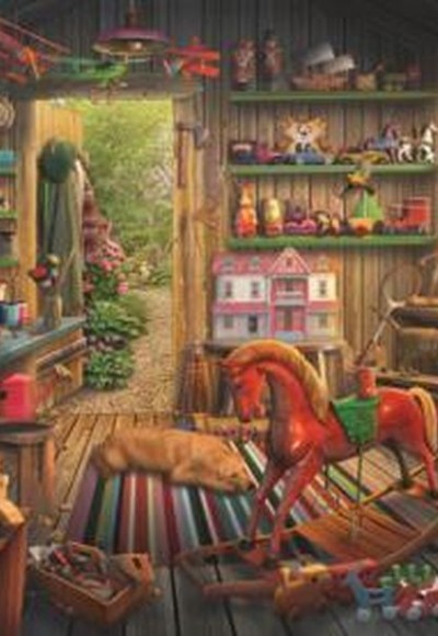 Puzzle 260 Parça Oyuncakçı Barakası