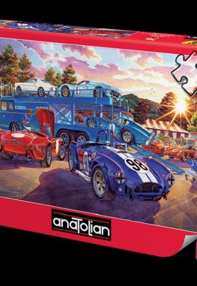Anatolian 260 Parça Puzzle 3330 Araba Yarışı