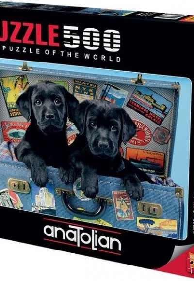 Anatolian Gezgin Köpekler 500 Parça Puzzle (3601)