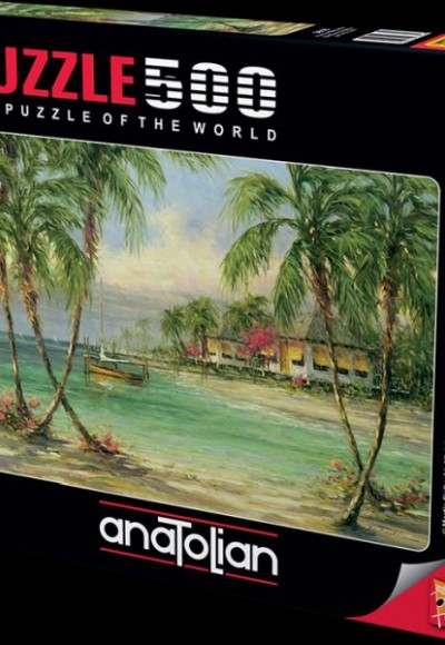 Anatolian 500 Parça Puzzle 3616 Palmiye Manzarası