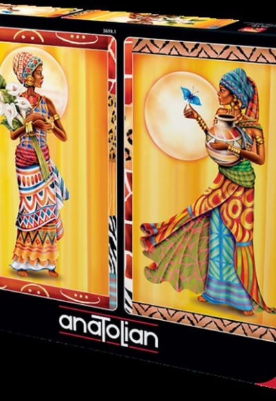 Anatolian Afrikalı Kadınlar/ African Ladies 2x500 Parça Puzzle