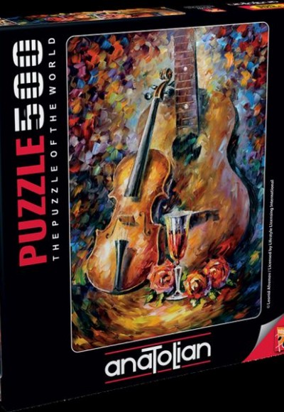 Anatolian Gitar ve Keman/ Guitar and Violin 500 Parça Puzzle