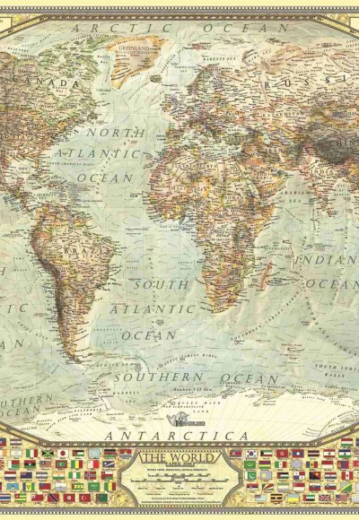 Dünya Haritası (Puzzle 2000) 3935
