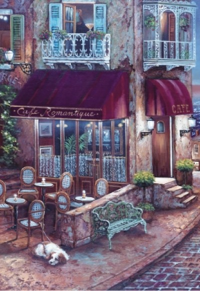 Cafe Romantik (Puzzle 1500) 4516