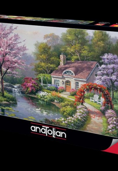 Anatolian 1500 Parça Puzzle 4556 Çiçekli Ev