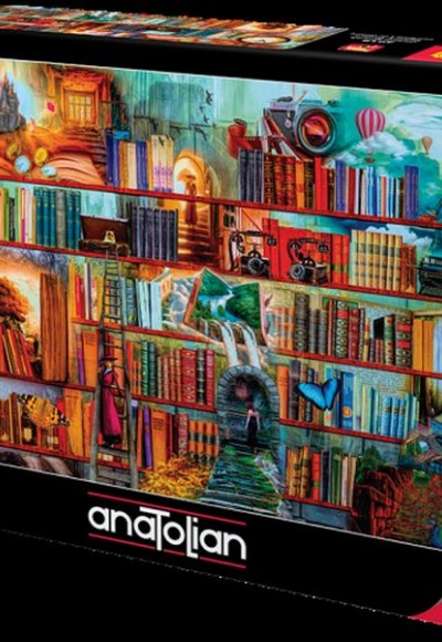 Anatolian Gizemli Kitaplık/ Mystery Writers 3000 Parça Puzzle