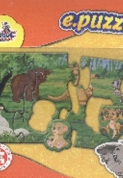 e-Puzzle Vahşi Hayvanlar (22 Puzzle) 6114