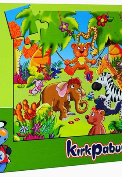 Orman Hayvanları 1 (Puzzle 48) 6302
