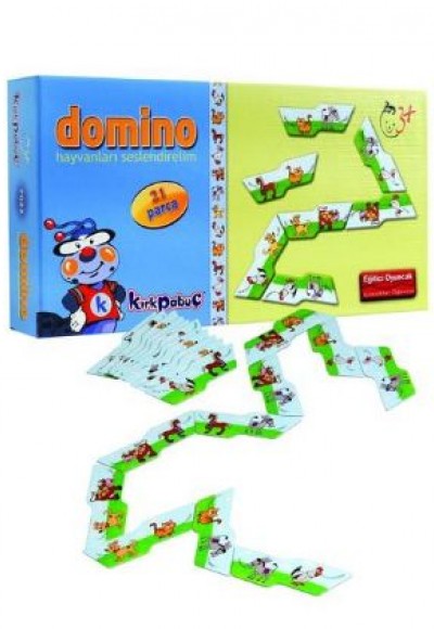 Domino Hayvanları Seslendirelim 7022