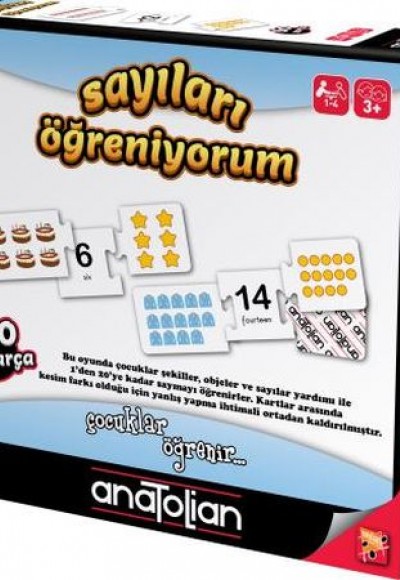 Sayıları Öğreniyorum 60 Parça 3 Yaş