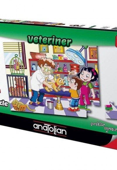 Anatolian Puzzle 48 Parça - Veteriner