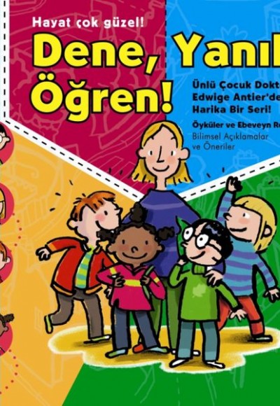 Dene, Yanıl, Öğren! (8 Kitap - Öyküler ve Ebeveyn Rehberi)