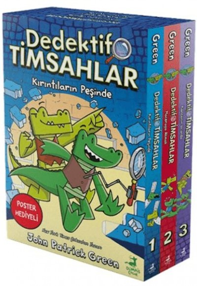Dedektif Timsahlar 3 Kitaplık Kutulu Set (1-2-3) Dedektif Timsahlar 3 Kitaplık Kutulu Set (1-2-3)