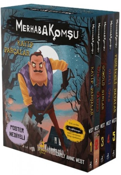 Merhaba Komşu 5 Kitaplık Kutulu Set Merhaba Komşu 5 Kitaplık Kutulu Set