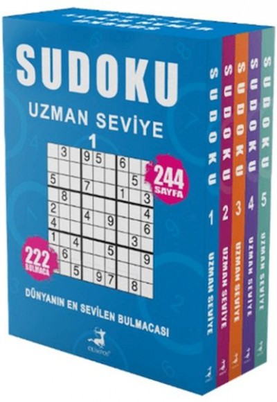 Sudoku Uzman Seviye 5 Kitap Set
