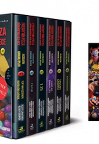 Fazbear’ın Korkunç Tipleri Serisi 6 Kitap - Poster Hediyeli