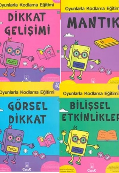 Kodlama Eğitimi +5 yaş (4 Kitap)