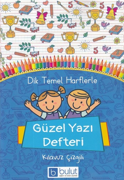 Dik Temel Harflerle Güzel Yazı Defteri (A4)