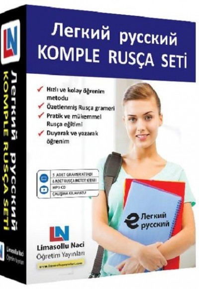 Komple Rusça Seti - Türkçe - Rusça