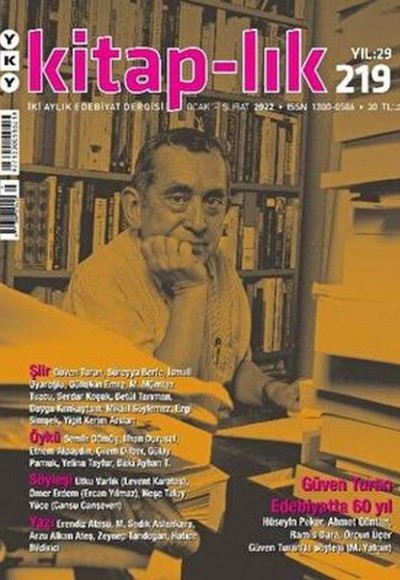Kitap-lık Sayı 219 - İki Aylık Edebiyat Dergisi (Şubat 2022)