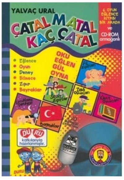 Çatal Matal Kaç Çatal 6 Kitap CD