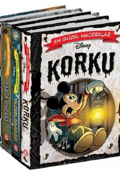 Disney En Güzel Maceralar Serisi-Çizgi Roman 4 Kitap Seti