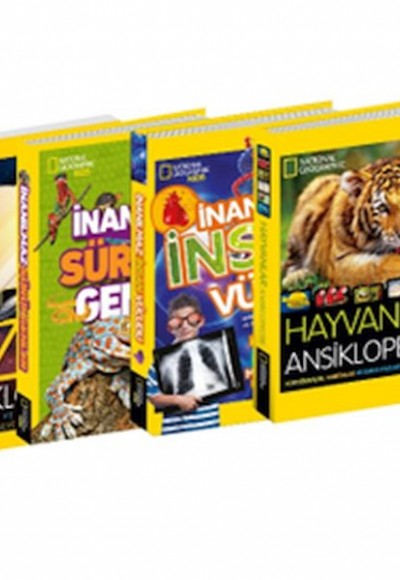 NG Kids Ansiklopedi Seti 4 Kitap Ciltli