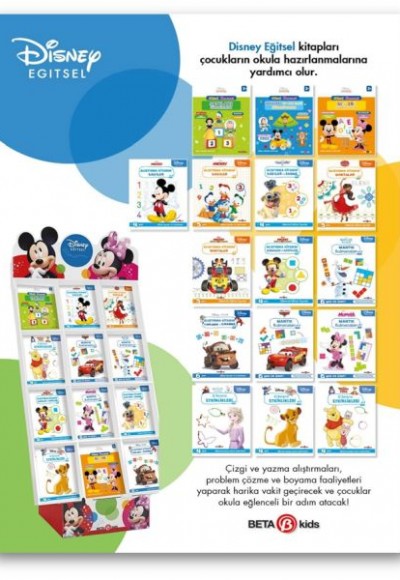 Disney Eğitsel Standı (120 Kitap)