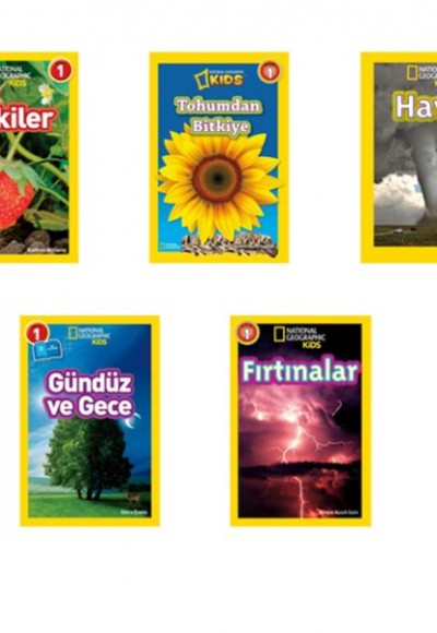 National Geographic Kids Okuma Seti 5 Kitap