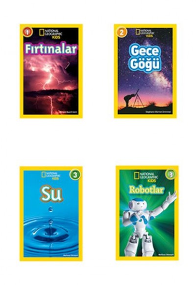 National Geographic Kids Bilim Seti 8 Kitap