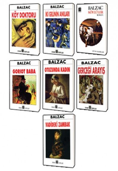 Balzac Klasikleri 7 Kitap Set
