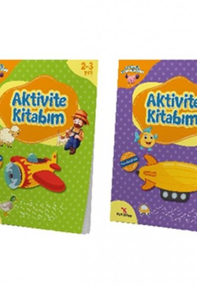 2-4 Yaş Aktivite Kitabım Evde Etkinlik Seti