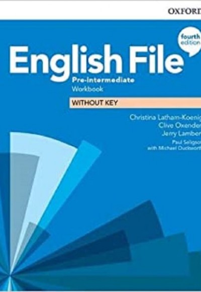 English File Pre Intermediate Workbook Without Key