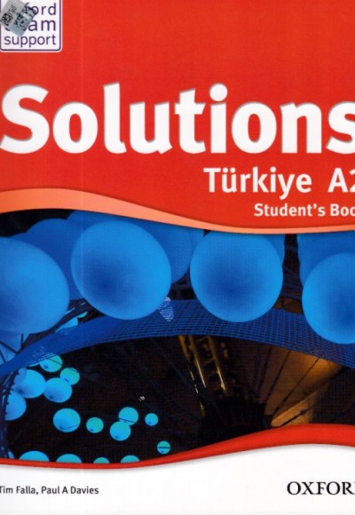 Oxford Solutions Türkiye A2 Student's Book