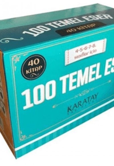100 Temel Eser (40 Kitap Takım)