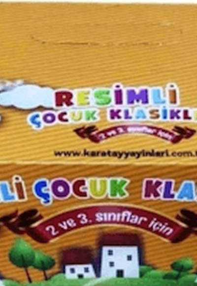 Resimli Çocuk Klasikleri Serisi 25 li Set 2. 3. 4. Sınıf