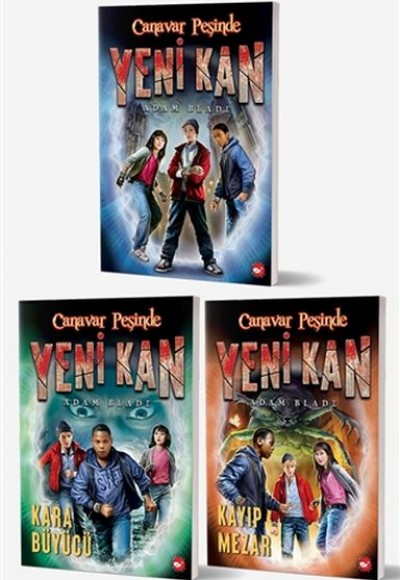 Canavar Peşinde Yeni Kan Seti (3 Kitap Takım)