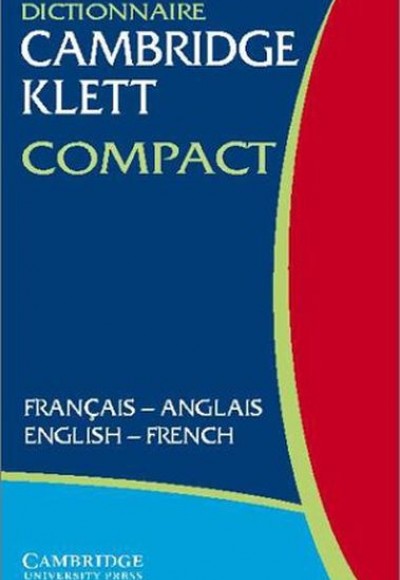 Dictionnaire Cambridge Klett Compact Francais-Anglais/English-French Sh-French with CDROM
