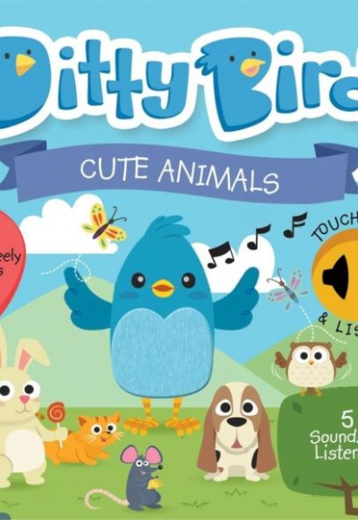 Ditty Bird: Cute Animals (Sesli Kitap)
