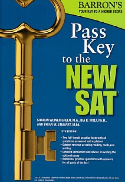 Barron's Pass Key to the New SAT