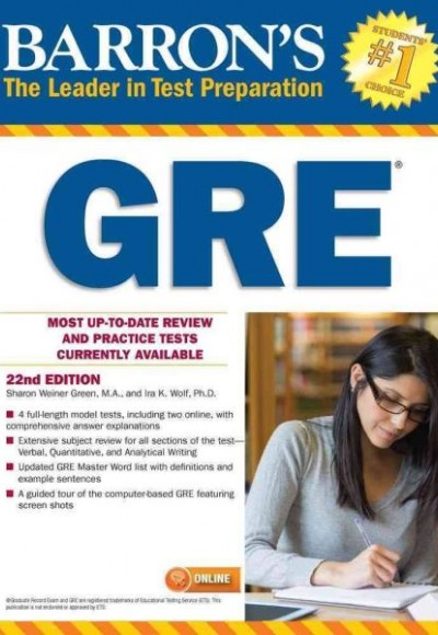 Barron's GRE 22 Edition