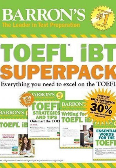 Barron's TOEFL IBT Superpack 3e (Kutulu Set)