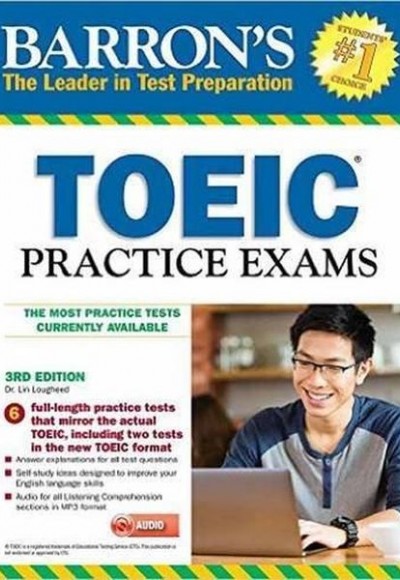 Barron's TOEIC Practice Exams with MP3 CD, 3rd Edition