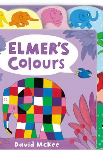 Elmer's Colours (Tabbed Board Book)