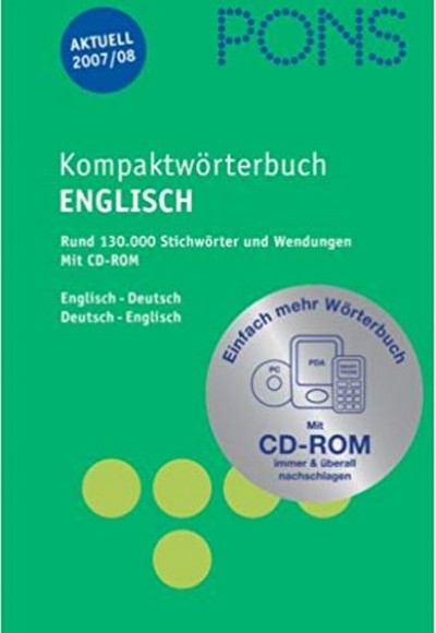 Kompaktwörterbuch Englisch Deutsch