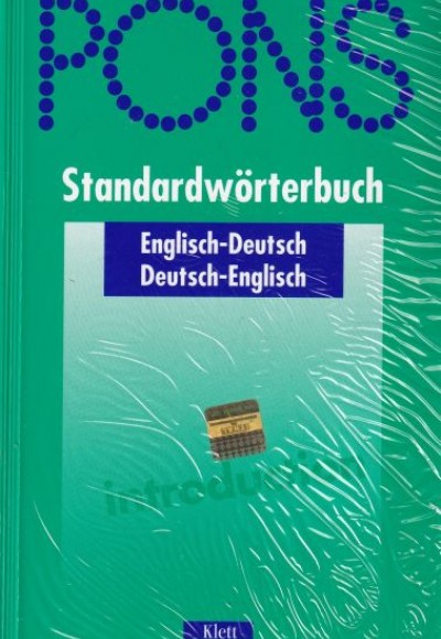 Pons Standardwörterbuch Englisch-Deutsch  Deutsch-Englisch
