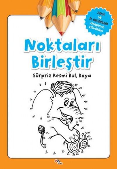 Noktaları Birleştir - Sürpriz Resmi Bul, Boya