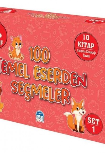 100 Temel Eserden Seçmeler 2. Sınıf 10 Kitap Set 1