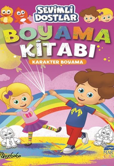 Sevimli Dostlar Boyama Kitabı - Karakter Boyama