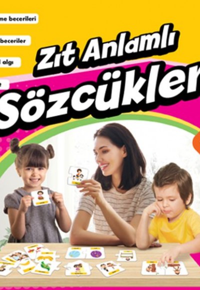 Zıt Anlamlı Sözcükler - Eğitici Yapboz - 48 Parça